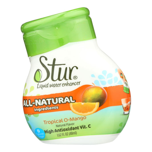 Refrescante líquido para agua Stur Orange Mango - Caja de 6 - 1,62 Fz