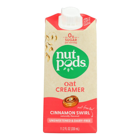 Nutpods - Crmr Oat Unswt Cinnamon Swrl - Caja de 12-11,2 Fz