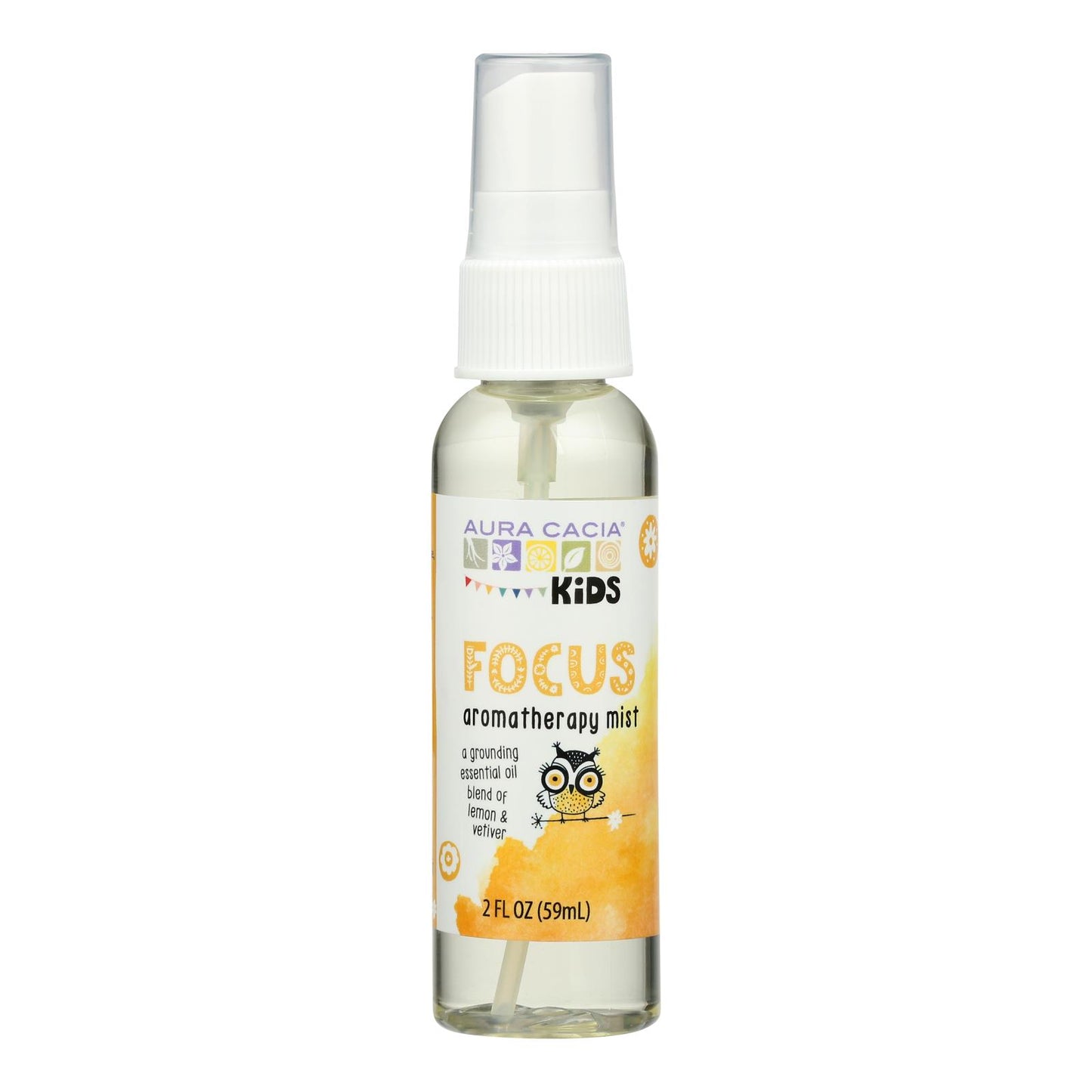 Aura Cacia - Essl Oil 儿童专注喷雾 - 1 件 - 2 Fz