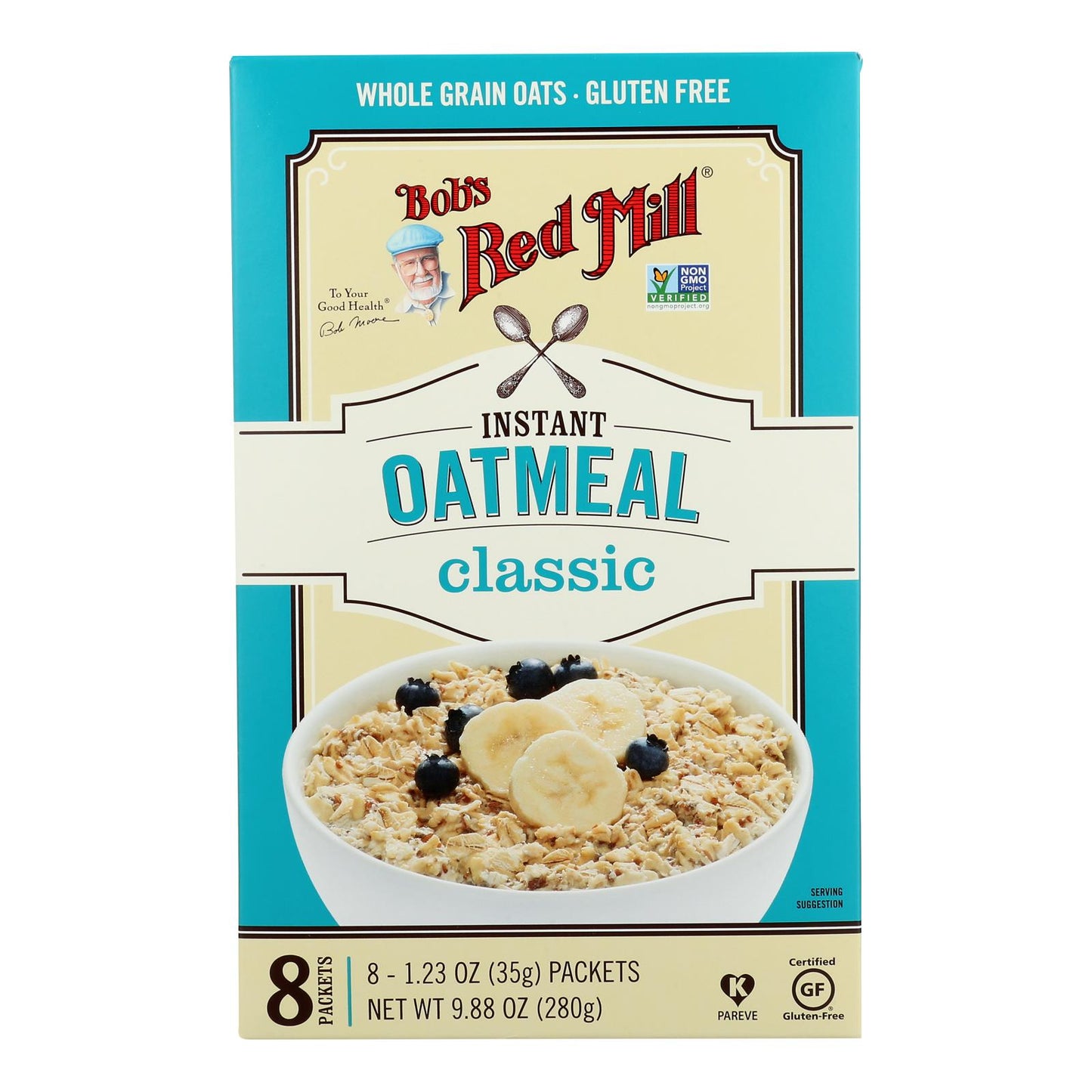 Bob's Red Mill - Avena instantánea sin gluten, paquete de 4 unidades, 9,88 oz