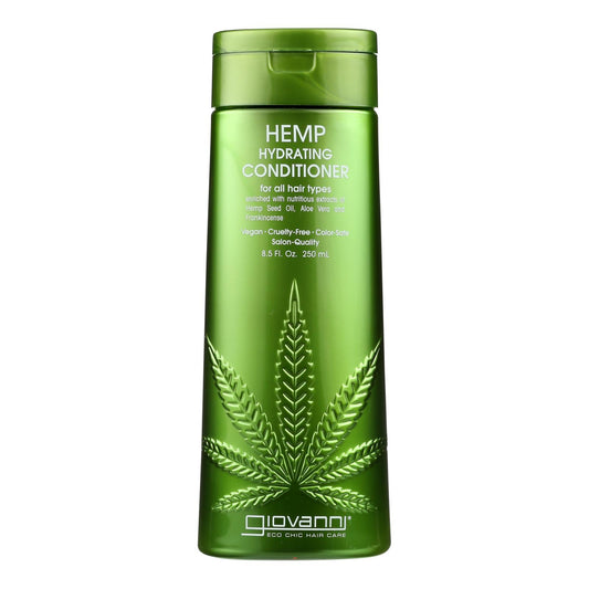 Productos para el cuidado del cabello Giovanni - Acondicionador de cáñamo teñido - 1 unidad - 8,5 oz
