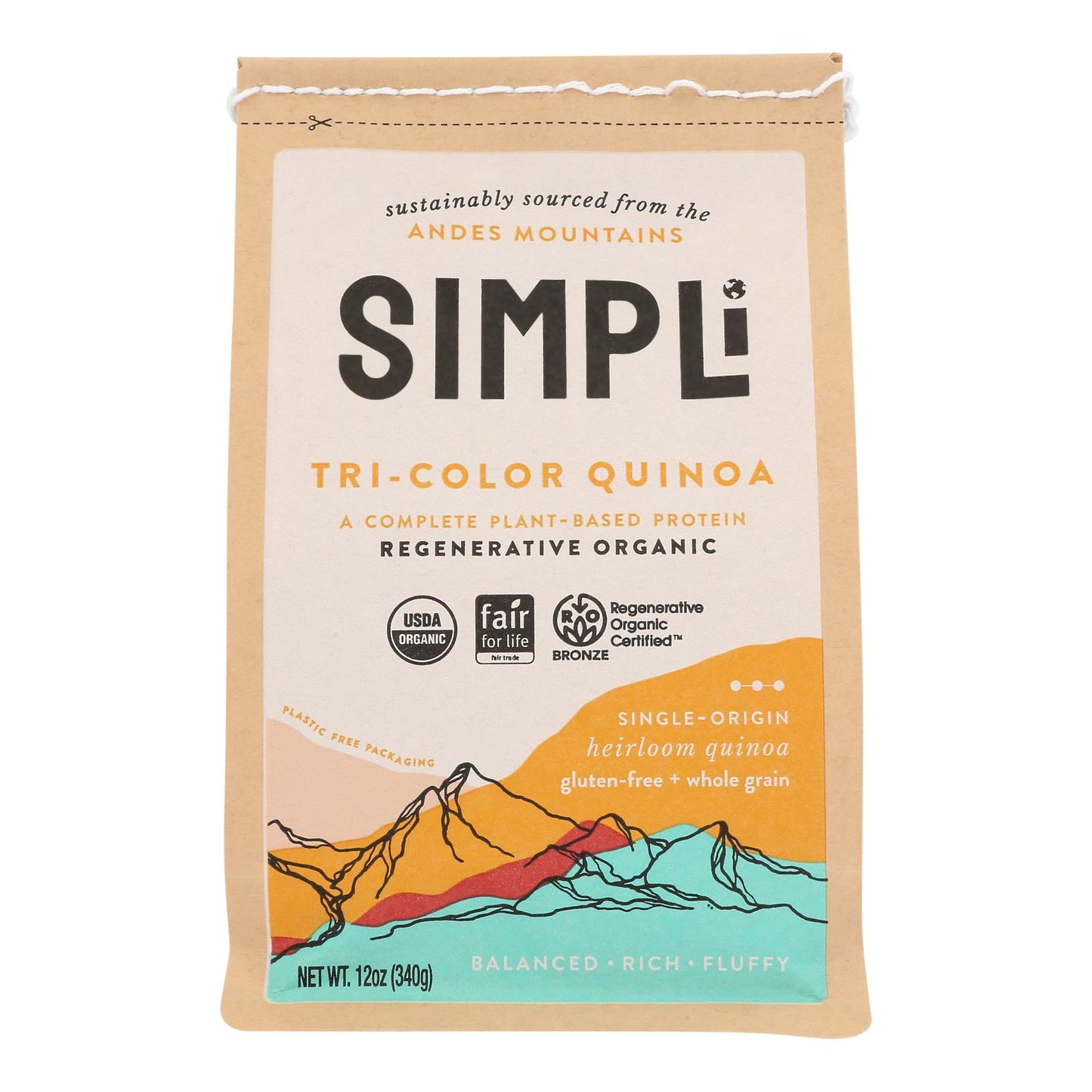 Simpli - Quinoa Tricolor Regen - Caja de 8-12 oz