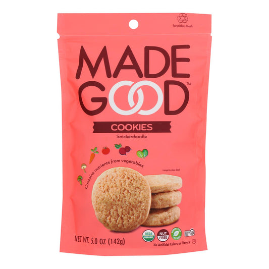 Galletas Snickerdoodle Made Good - Caja de 6 - 5 oz