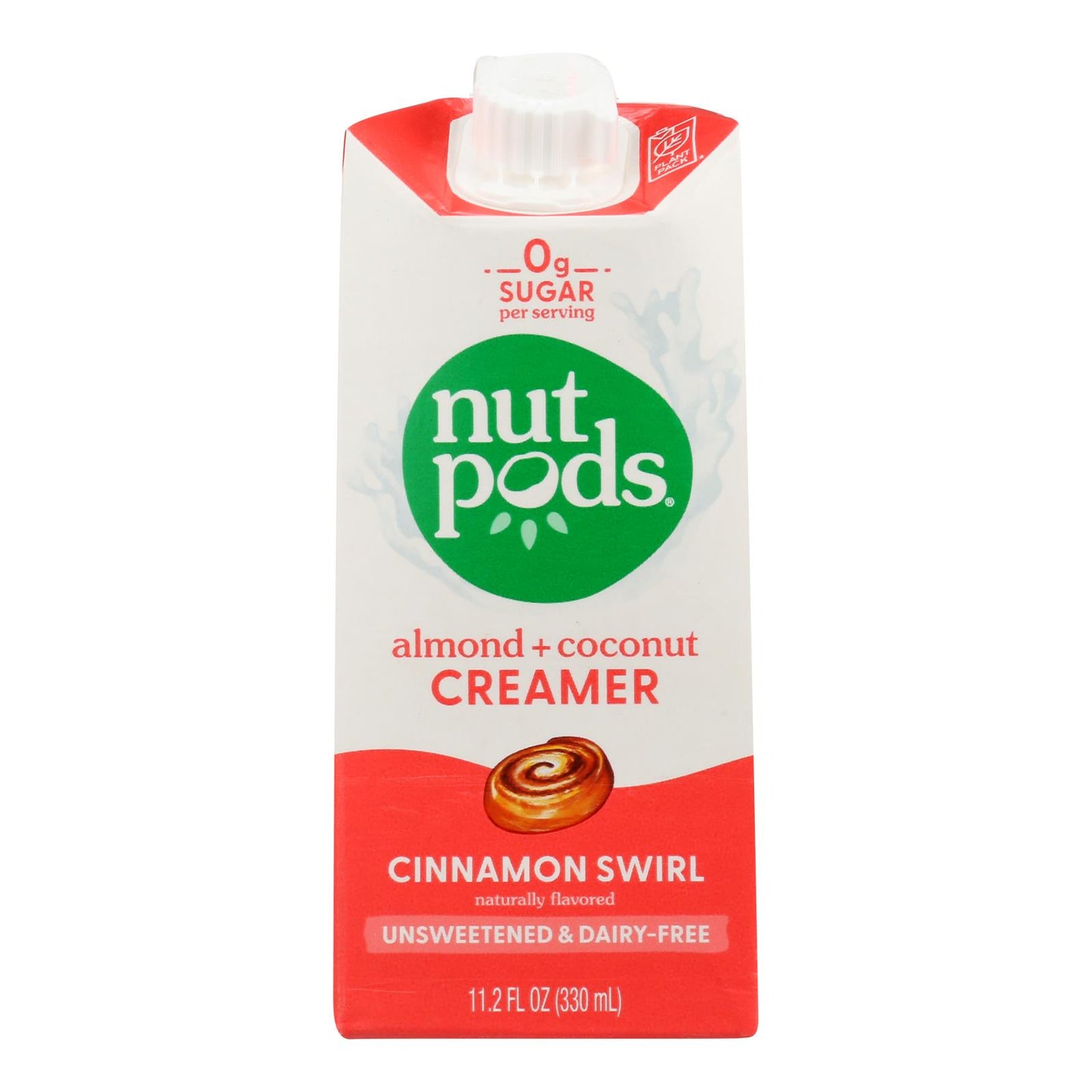 Nutpods - Crema Nd Creamer Unsw Cinnamon Swrl - Caja de 12-11,2 Fz