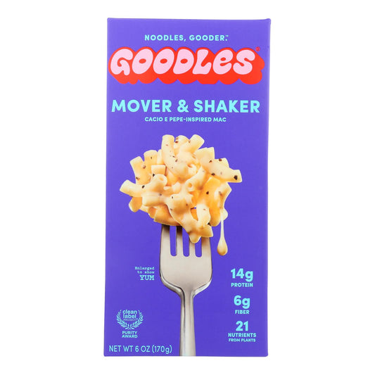 Goodles - Mac &amp; Cheese Mover Shaker - Caja de 12 - 6 oz