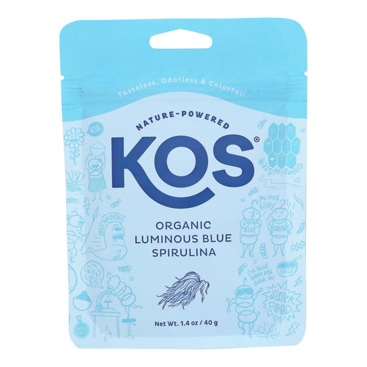 Kos - Espirulina azul - 1 unidad - 1,4 oz