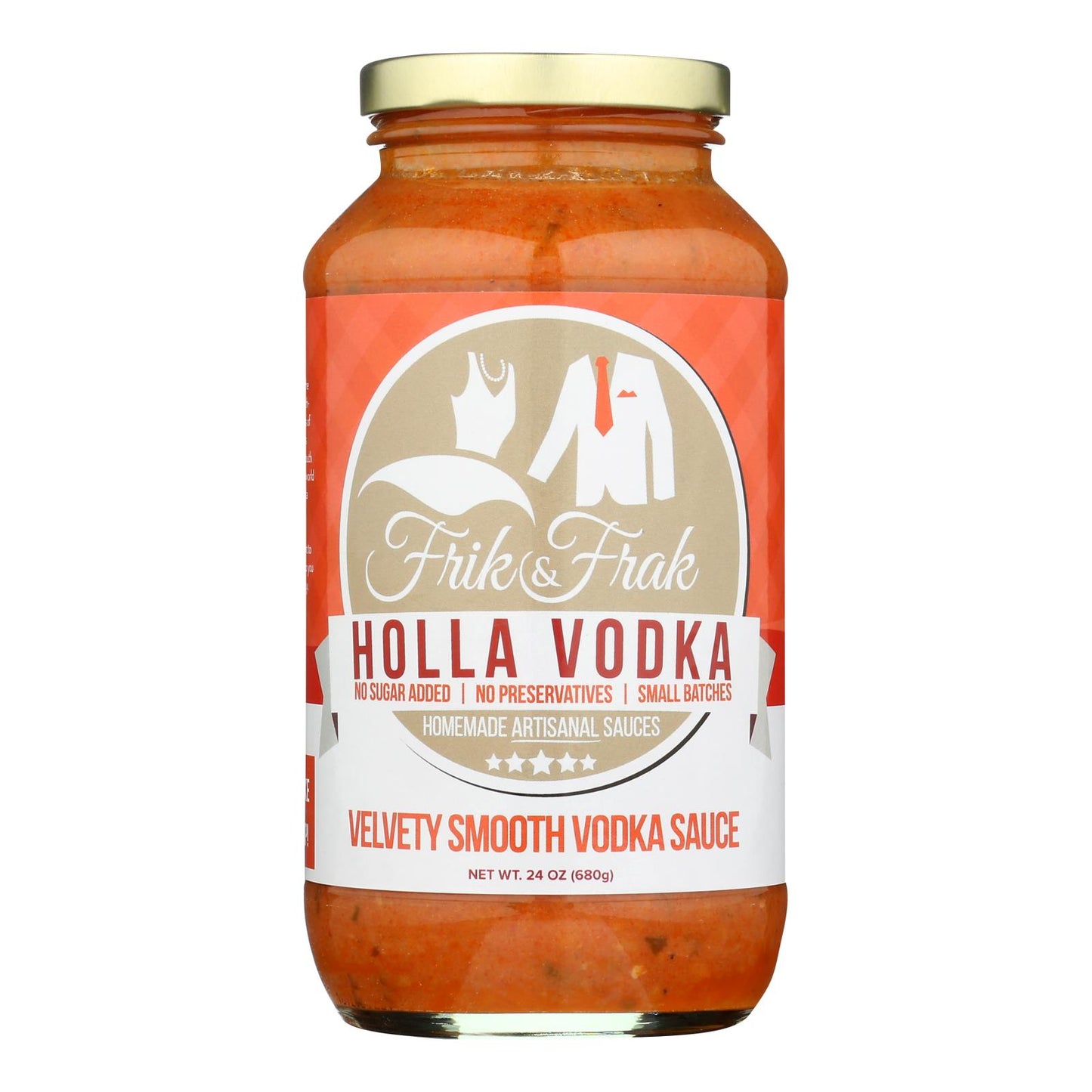 Frik And Frak - Sauce Holla Vodka - Case Of 6-24 Oz