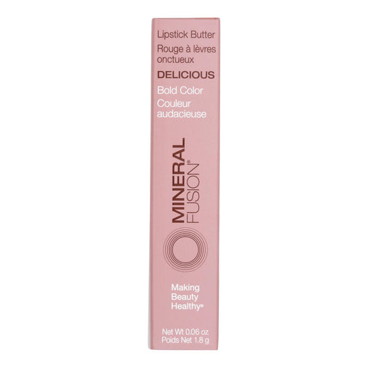 Mineral Fusion - Lápiz labial Mkup Butter Delicious - 1 unidad - 0,06 oz