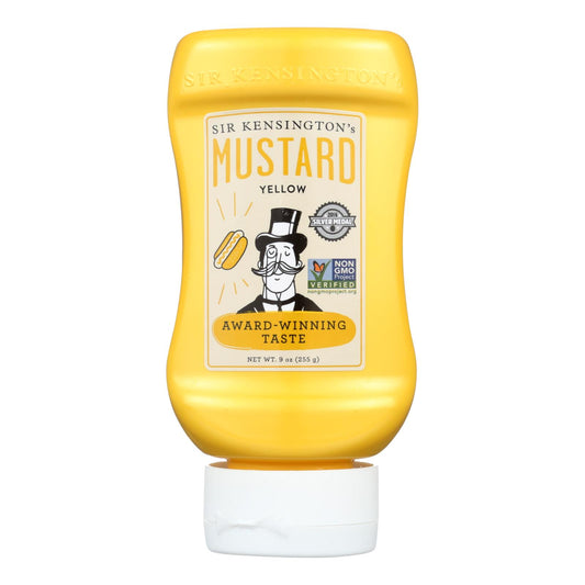 Mostaza Sir Kensington's - Botella exprimible - Caja de 6 - 9 oz