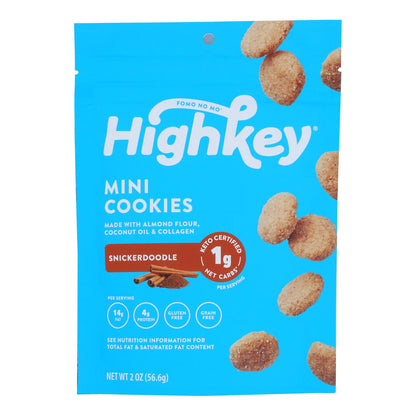 High Key - Galletas Snickerdoodle Keto - Caja de 6 - 2 oz