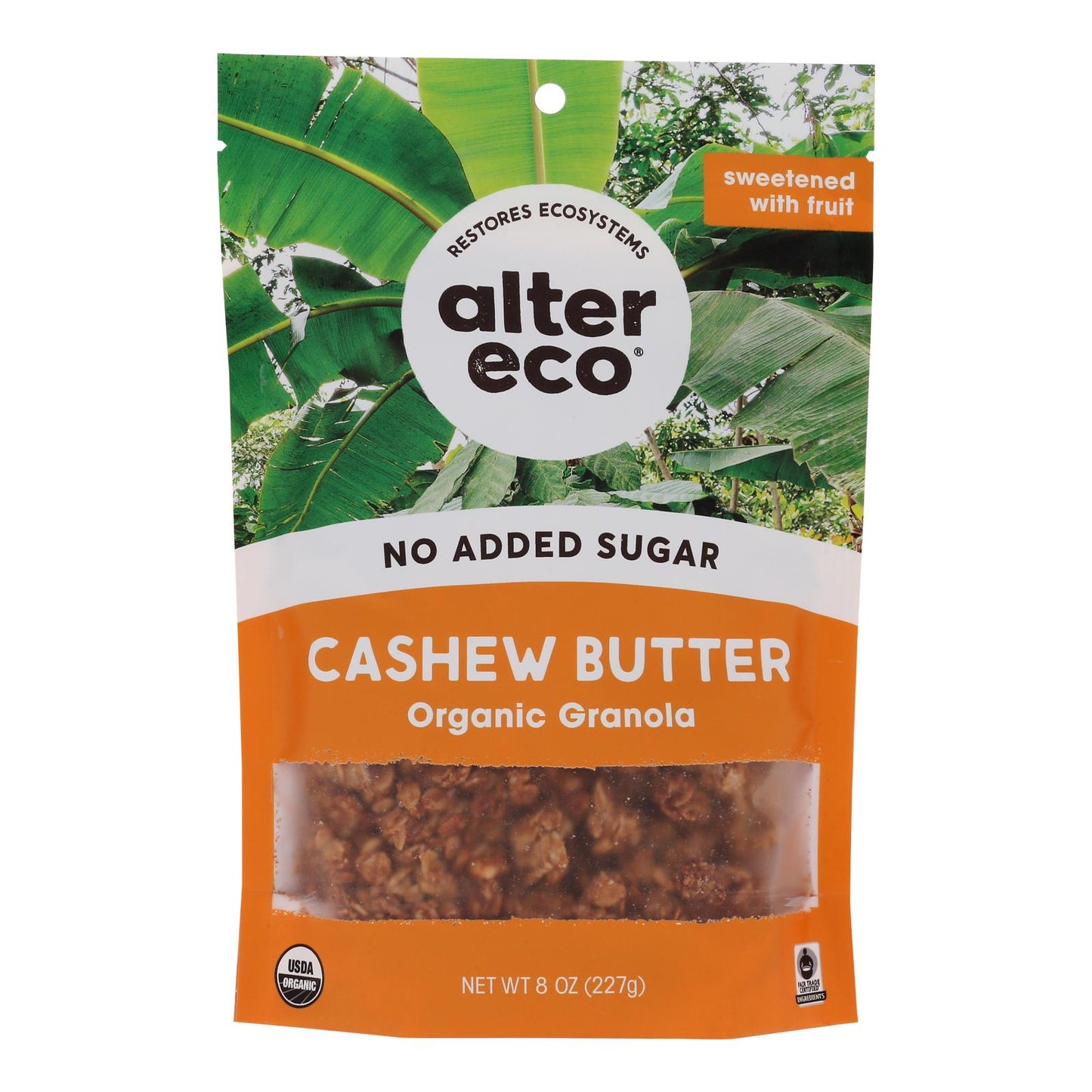 Alter Eco - Mantequilla de anacardo y granola - Caja de 6-8 oz