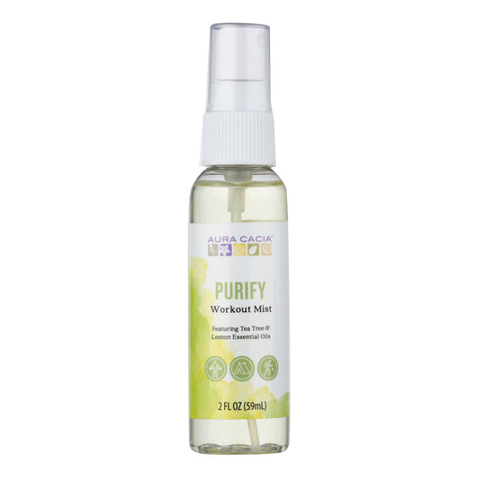 Aura Cacia - Mist Workout Purify - 1 unidad - 2 fz