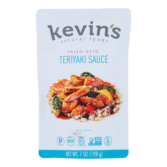 Kevin's Natural Foods - Salsa Teriyaki - Caja de 12 de 7 oz