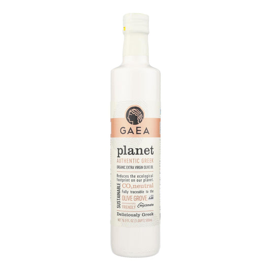 Gaea - Aceite de Oliva Virgen Extra Ecológico - Caja De 6 - 16,9 Fz
