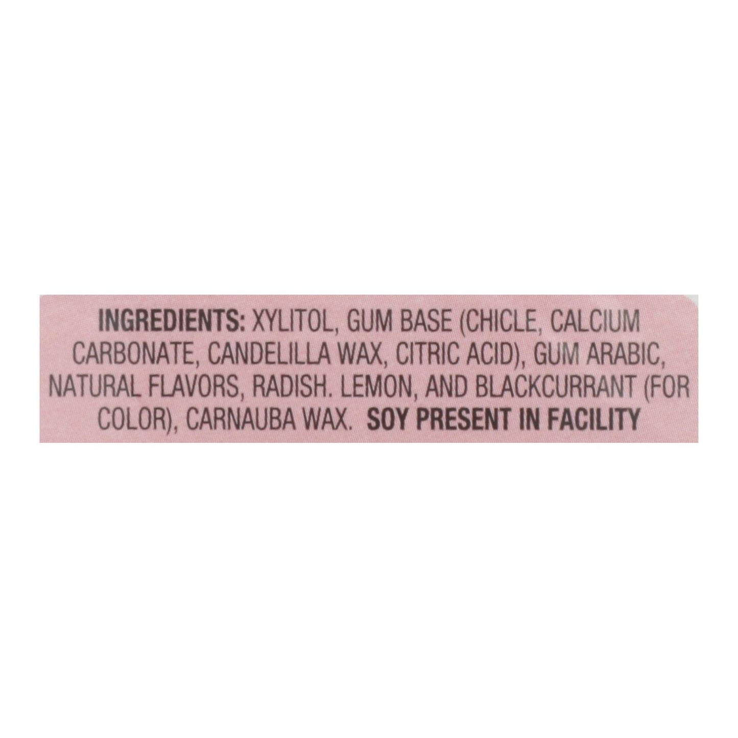 Chicle Glee Gum - Sandía silvestre - Sin azúcar - Caja de 12 - 16 piezas