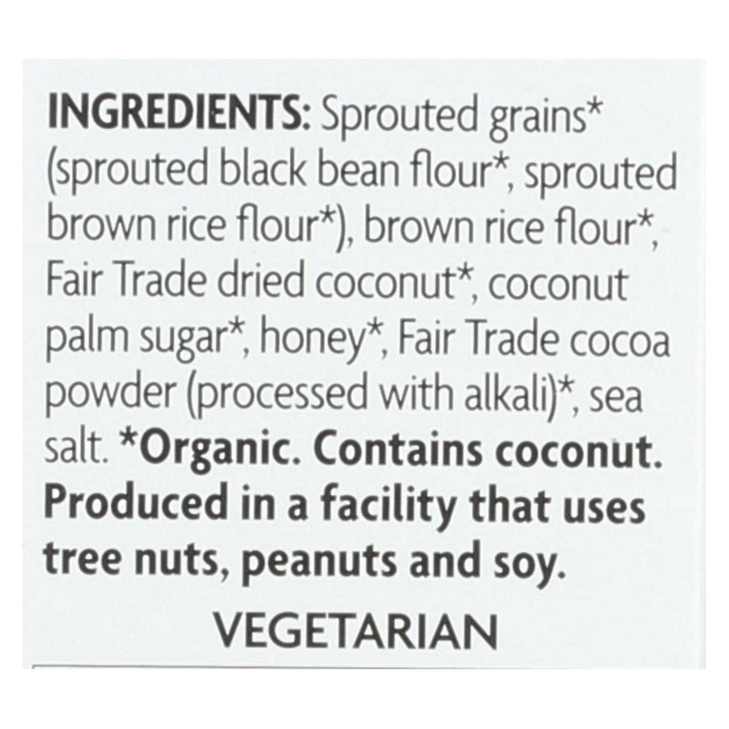 Copos de avena orgánicos Qi'a Superflakes de Nature's Path, sabor a cacao y coco, caja de 12, 10 oz.