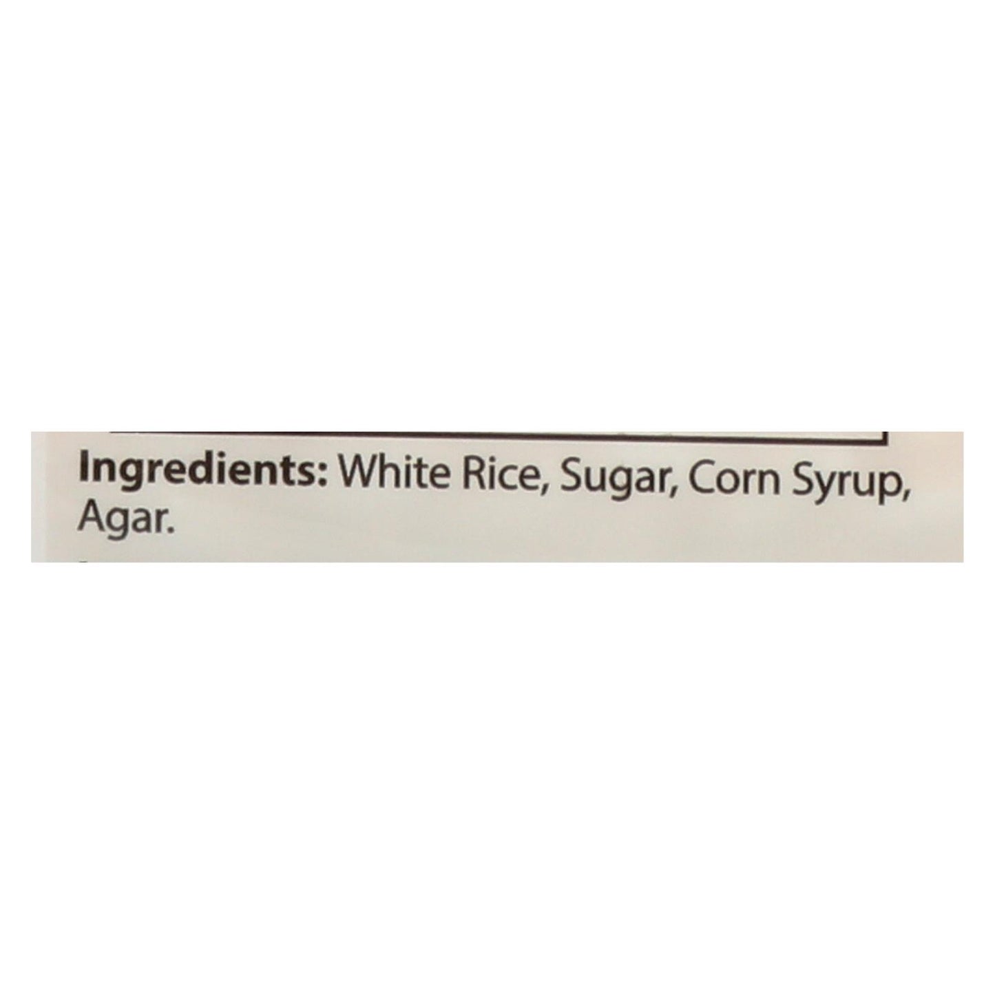 Snack de arroz crujiente Jayone - Caja de 6 - 2,8 oz