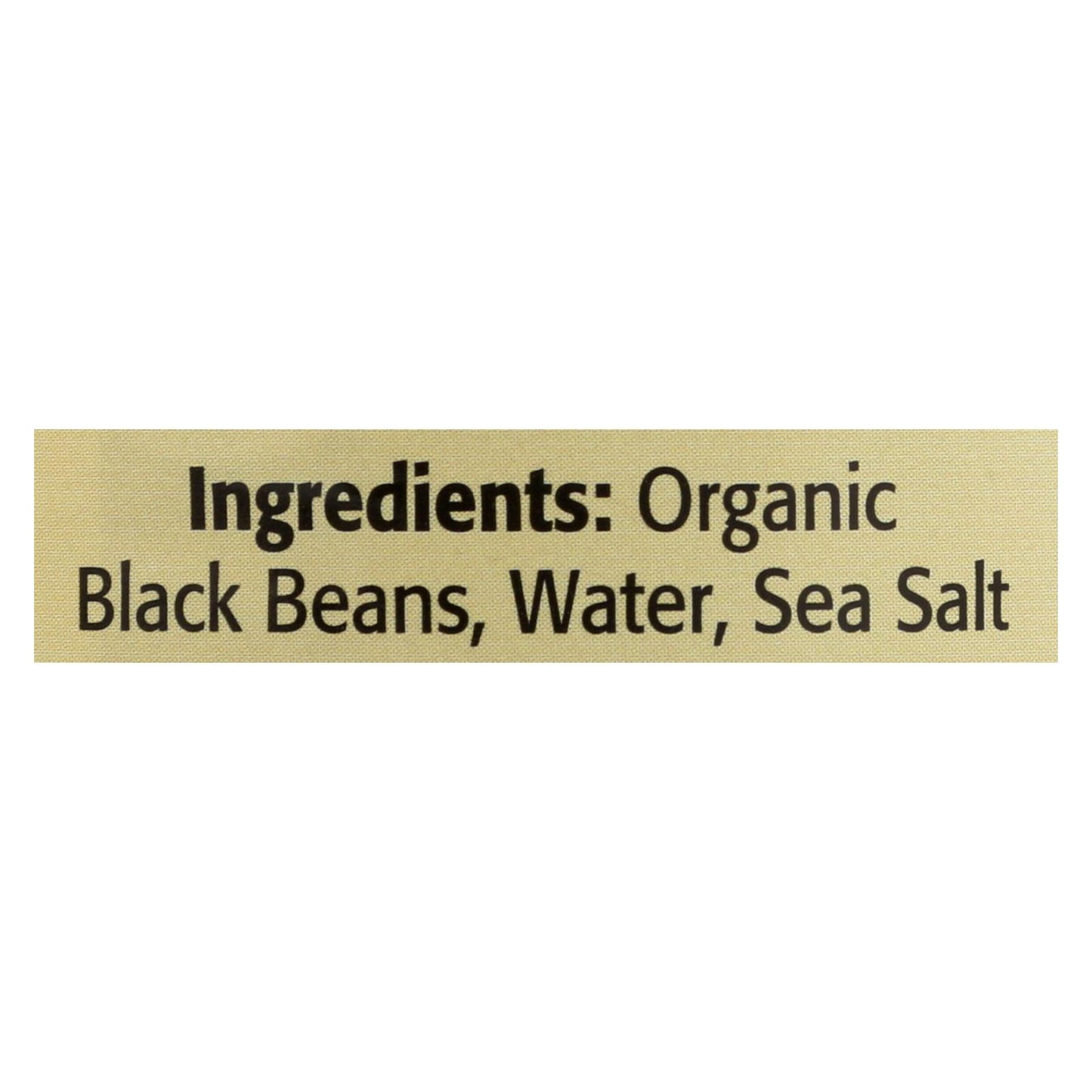 Omena Organics - Frijoles negros - Caja de 12 - 15 oz