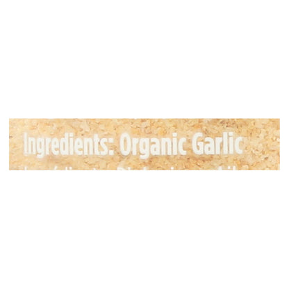 Spicely Organics - Ajo orgánico - Granulados - Caja de 3 - 2 oz.