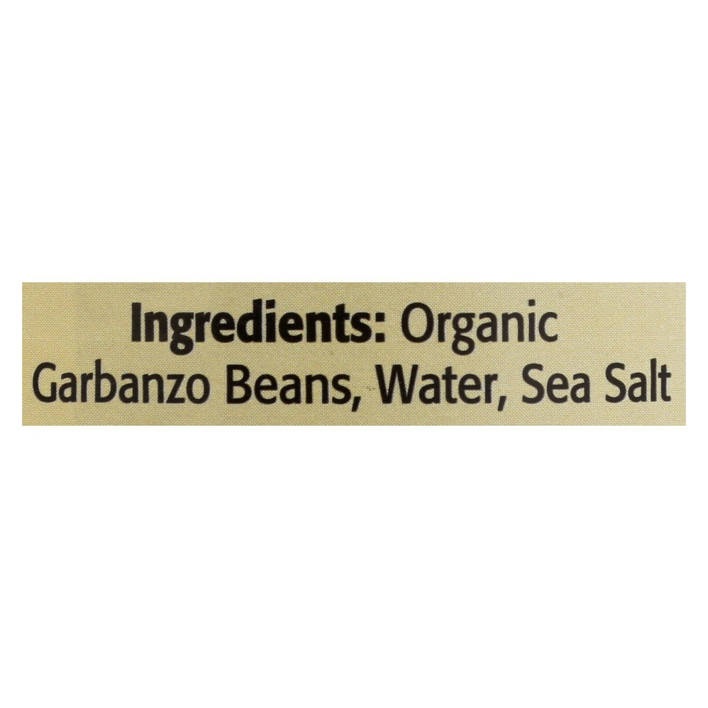 Garbanzos orgánicos de Omena Organics - Caja de 12 - 15 oz