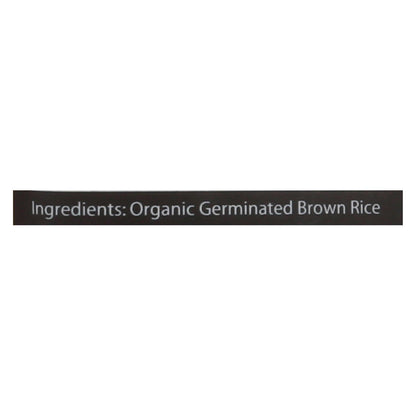 Truroots Organic Germinated Brown Rice - Whole Grain - Case Of 6 - 14 Oz.