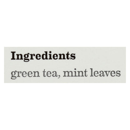 Bigelow Tea Green Tea - With Mint - Case Of 6 - 20 Bag