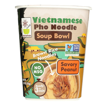 Tazón de sopa de fideos Pho vietnamita de Star Anise Foods - Caja de 6 - 1.9 oz