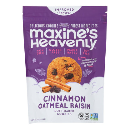 Galletas de avena, canela y pasas de Maxine's Heavenly (caja de 8) de 7,2 oz