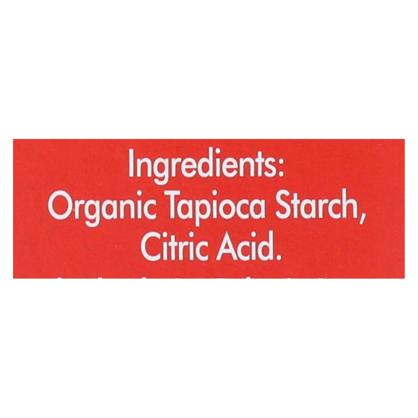 Let's Do Organics Tapioca Granules - Case Of 6 - 6 Oz.