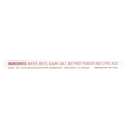 Manischewitz - Borscht con remolacha rallada - Caja de 12 - 24 oz.
