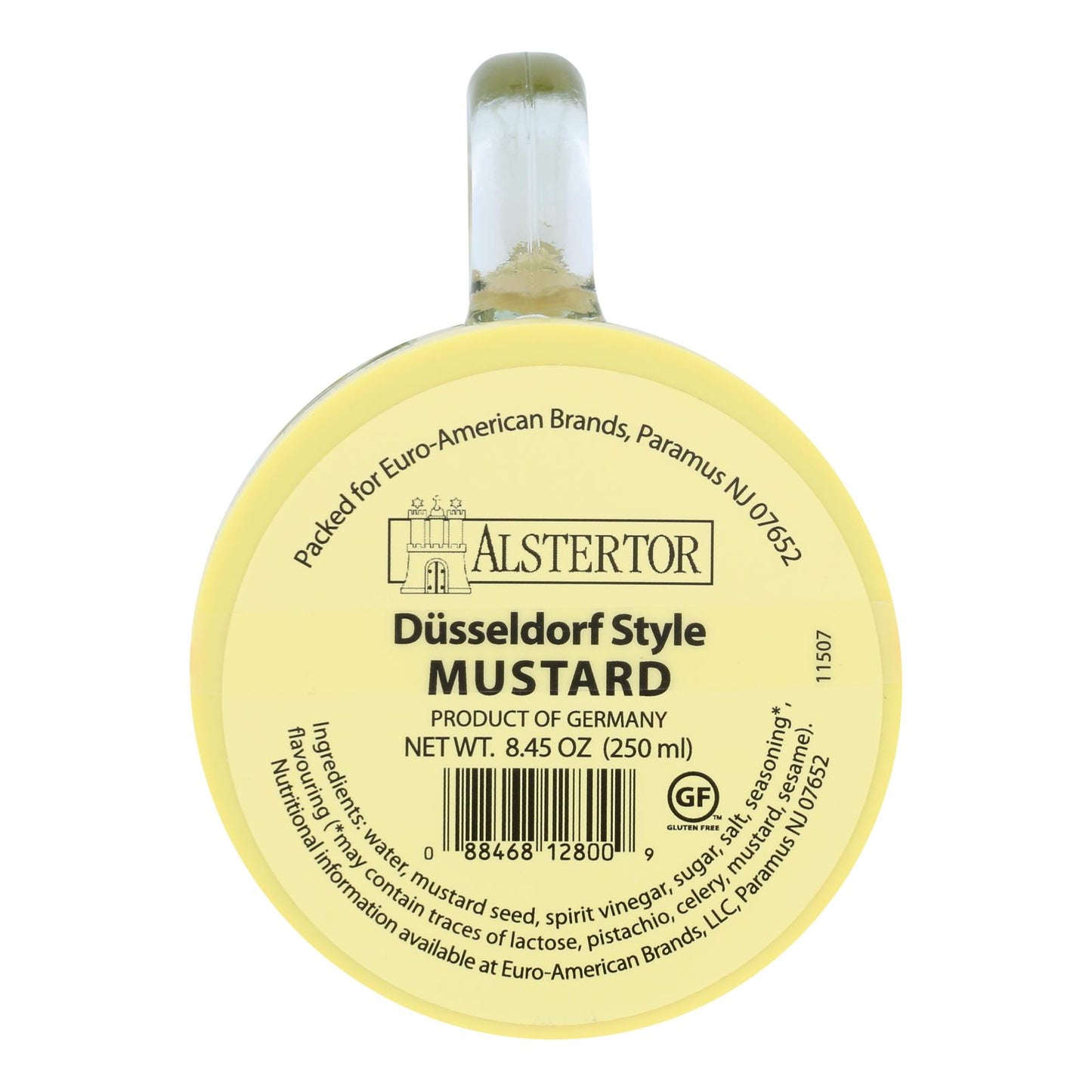 Mostaza Alstertor estilo Dusseldorf - Caja de 12 - 8,45 oz.