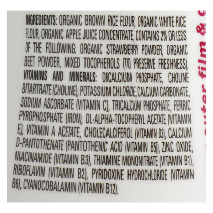 Bocadillos orgánicos Happy Bites para bebés, bocaditos de fresa, caja de 6, 2,1 oz