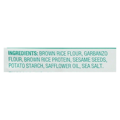 Galletas proteicas Crunchmaster, sal marina, caja de 12, 3,54 oz