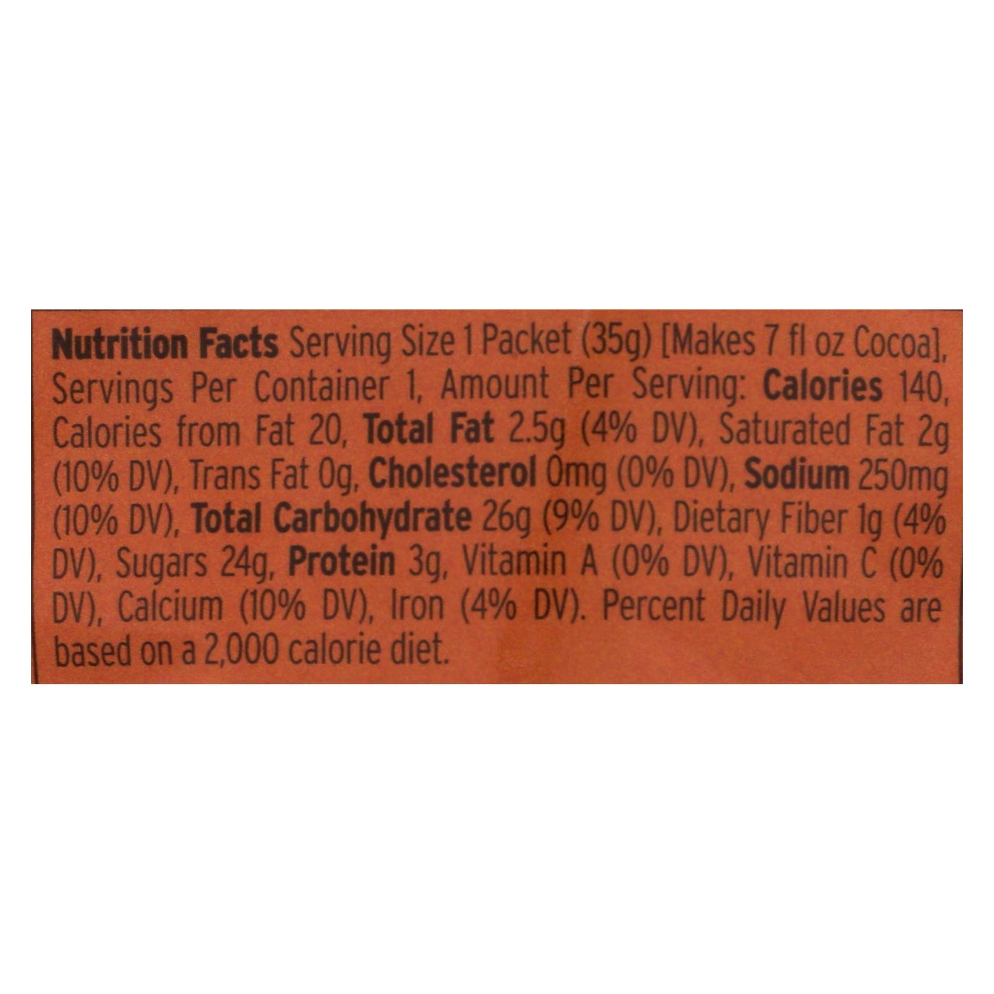 Mezcla clásica de cacao Land O Lakes, vainilla francesa y chocolate, 1,25 oz, caja de 12