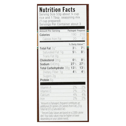 Risotto cremoso con parmesano de Lundberg Family Farms - Caja de 6 - 5,5 oz.