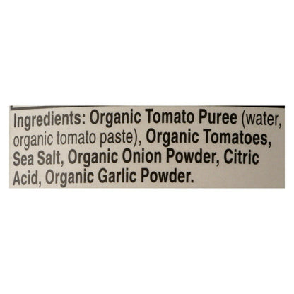 Salsa de tomate orgánica en trozos Muir Glen - Tomate - Caja de 12 - 28 oz.