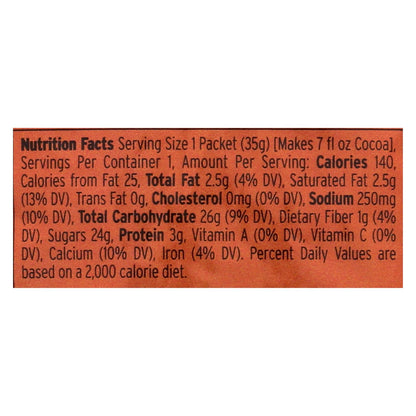 Land O Lakes Cocoa Classic Mix - Raspberry And Chocolate - 1.25 Oz - Case Of 12
