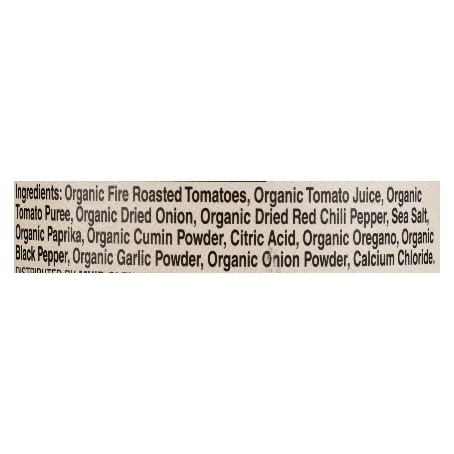 Tomate asado al fuego en cubitos Adobo Muir Glen - Tomate - Caja de 12 - 14,5 oz.