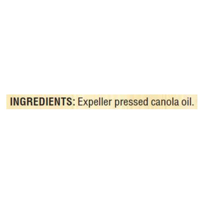 Woodstock Expeller Pressed Canola Oil - Single Bulk Item - 35lb