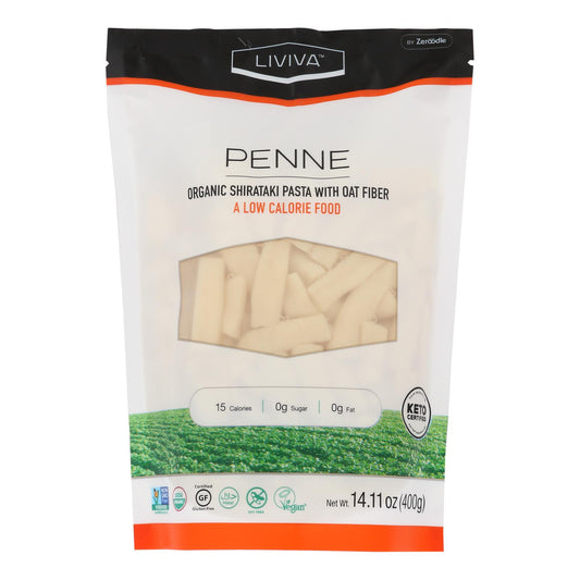 Liviva - Penne Shiratki - Caja de 6 - 14,11 oz