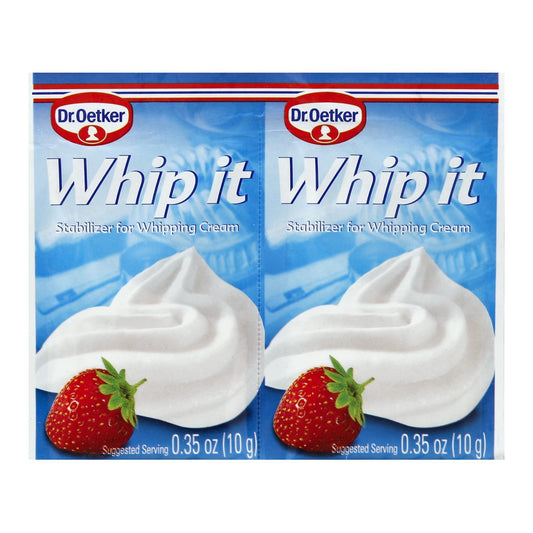 Dr. Oetker Organics Whip It - 2 unidades - 0,35 oz - Caja de 30