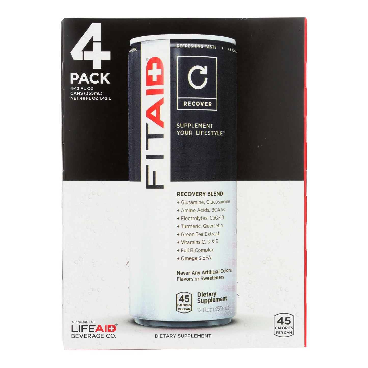 Lifeaid Beverage Company - Fitaid - Caja de 6-4/12 Fz