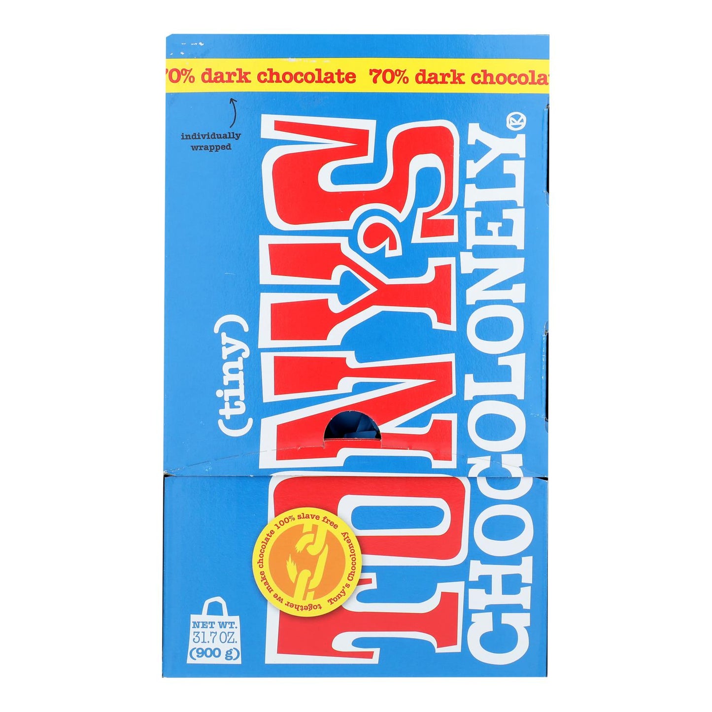 Tony's Chocolonely - Tt Dark Bulk Pck 100 Bites - 1 Each 1-31.7 Oz