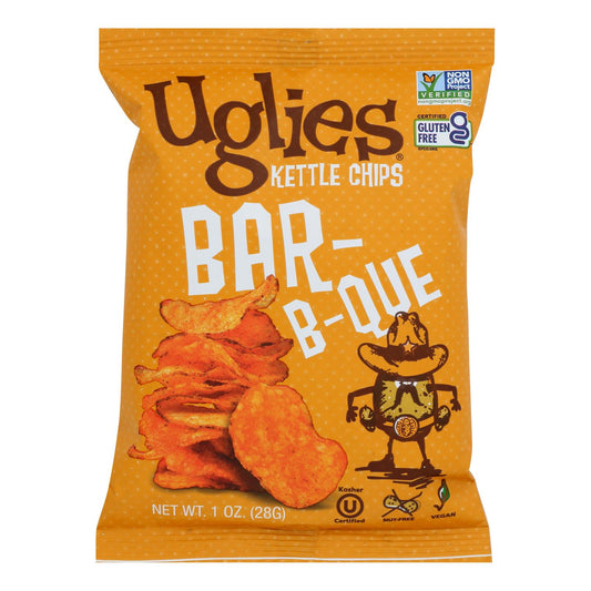 Uglies - Papas fritas a la barbacoa - Caja de 32 - 1 oz