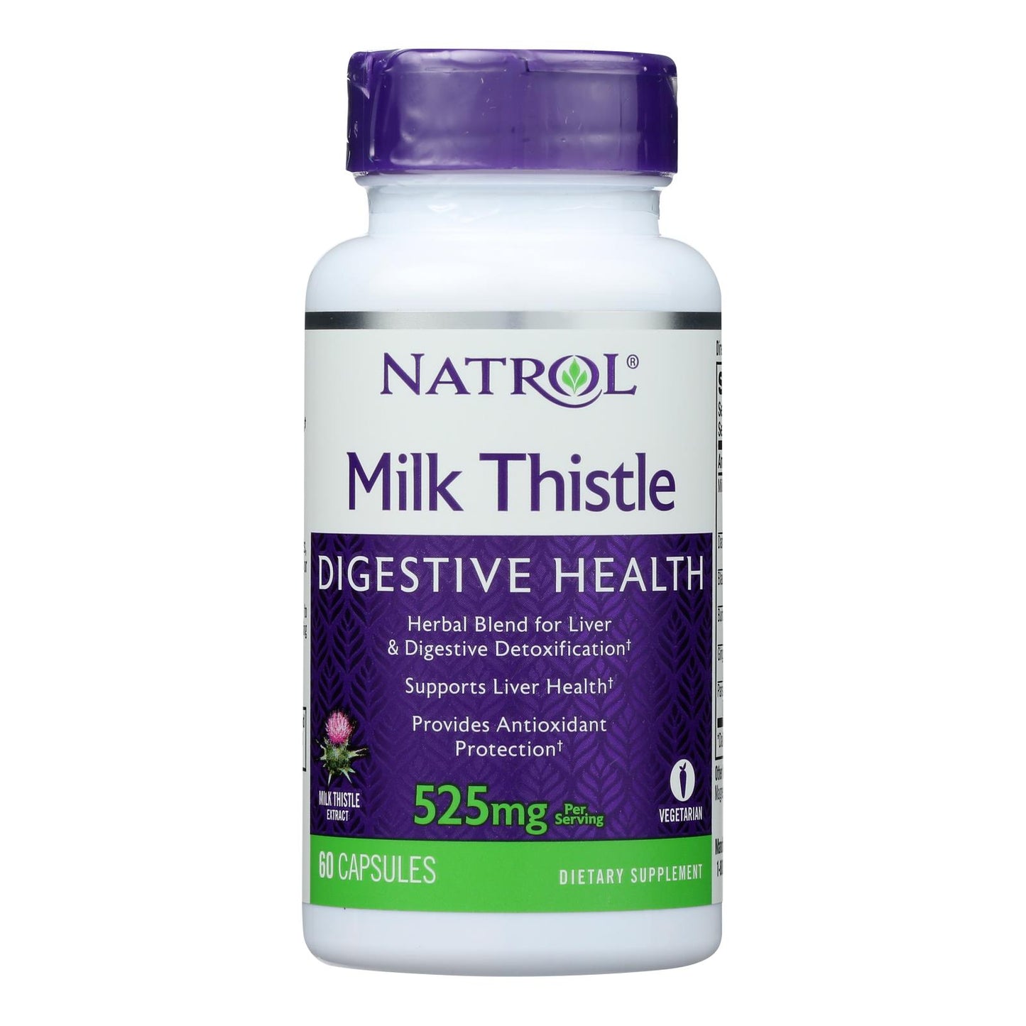 Natrol - Milk Thistle Advantage - 1 unidad - 60 cápsulas vegetales