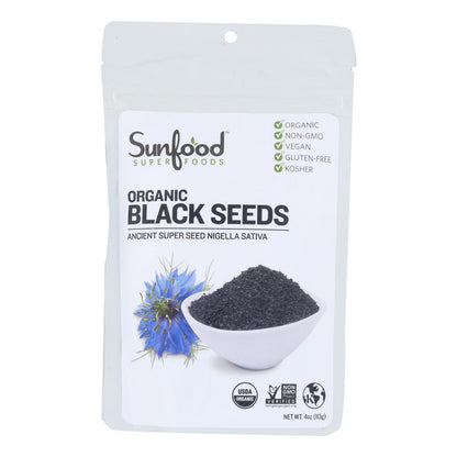 Sunfood - 有机黑籽 - 1 粒 - 4 盎司