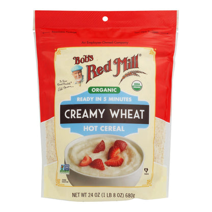 Bob's Red Mill - Cereales de trigo cremosos - Caja de 4 - 24 oz