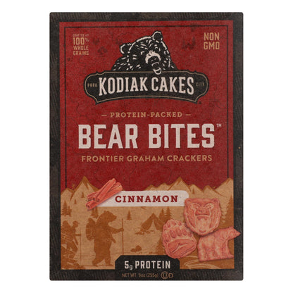 Pasteles Kodiak - Galletas Graham con canela - Caja de 8 - 9 oz