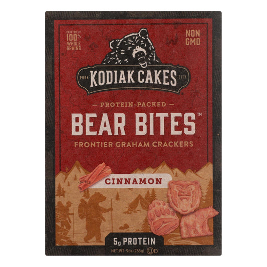 Pasteles Kodiak - Galletas Graham con canela - Caja de 8 - 9 oz