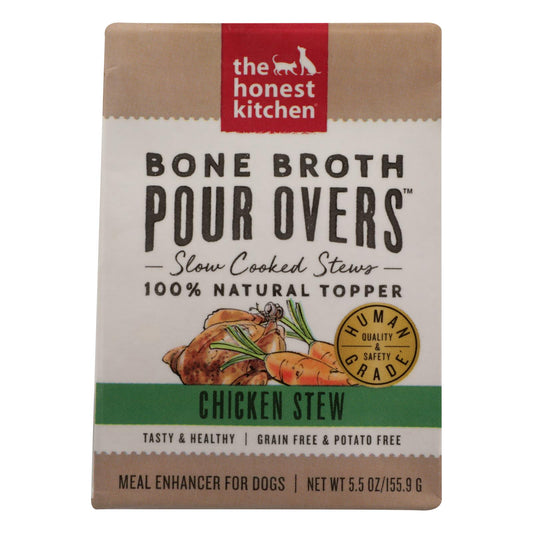 The Honest Kitchen - Estofado de carne de perro porcino - Caja de 12 - 5,5 oz